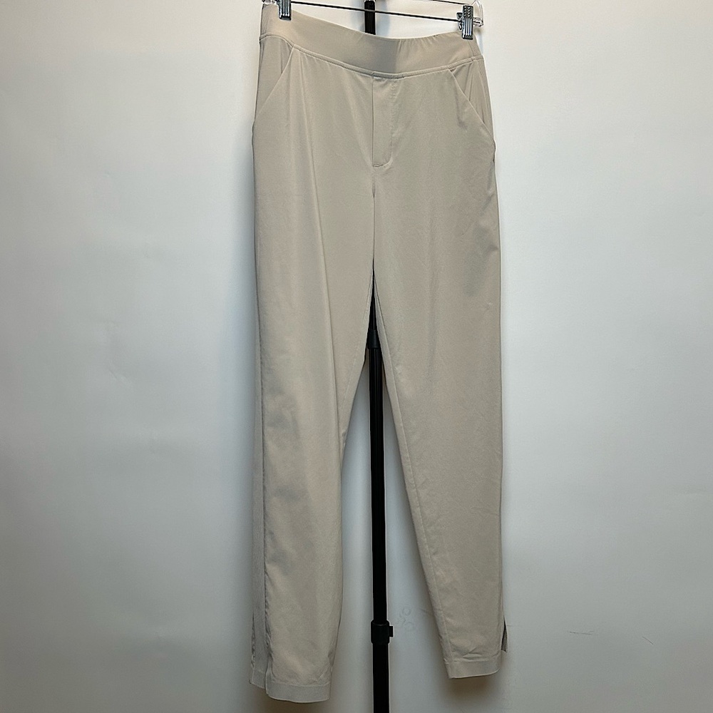 Athleta women’s “Brooklyn Ankle Pant”, color “Abalone grey”, size 4